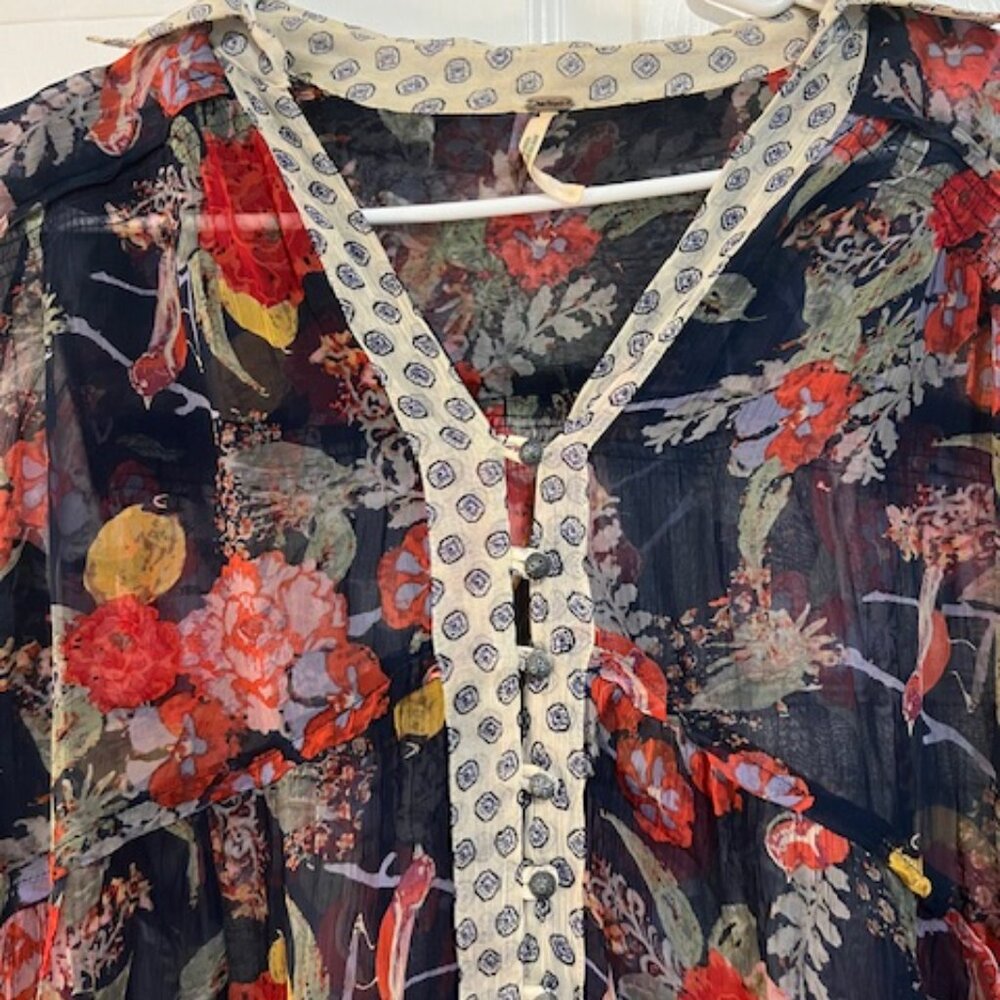 Free People Thunder Canyon Tunic sz small - Picture 3 of 9